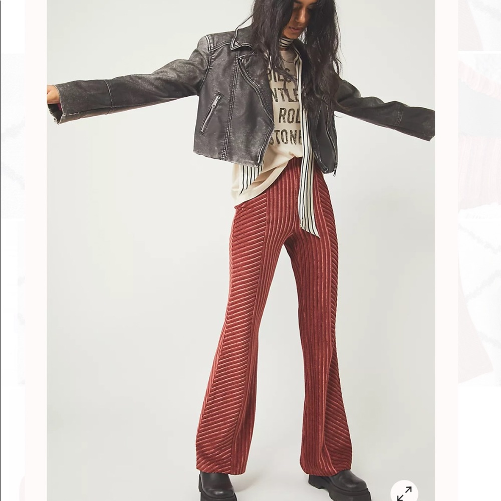 (NEW W/ TAGS) Free People high waist bell bottoms